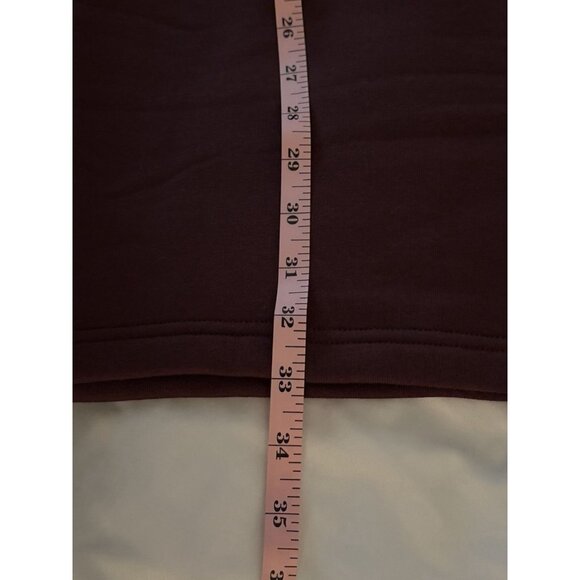 Good American Women’s Burgundy Wide Leg Sweatpants Size 2XL Plus Size NWT - Picture 7 of 7